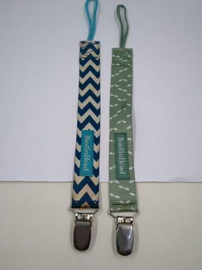 BooginHead Baby Newborn Infant PaciPal Pacifier Clip Tethers Only Set Of 2